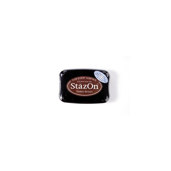 Tampon encreur StazOn timber brown