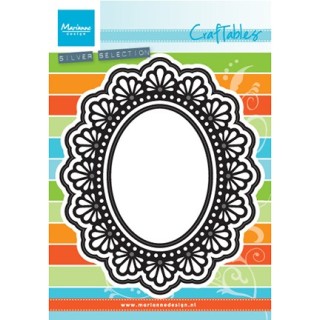 (CR1446)Craftables stencil Twine oval