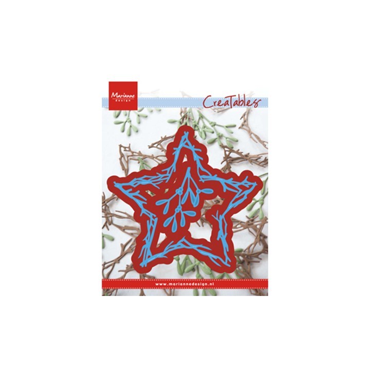 (LR0551)Creatables stencil Nature star