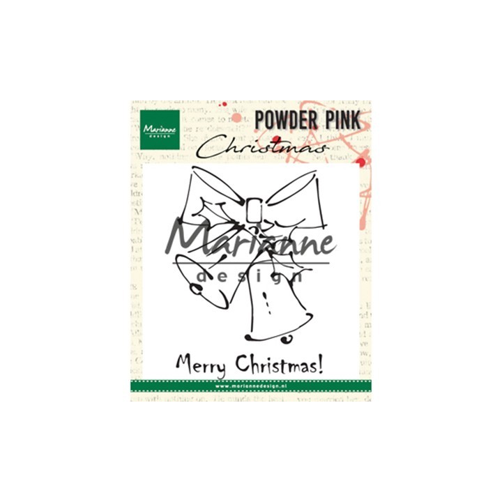 (PP2810)Clear stamp Merry Christmas bells