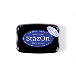 Tampon encreur StazOn ultramarine