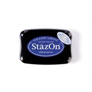 Stamp ink StazOn ultramarine