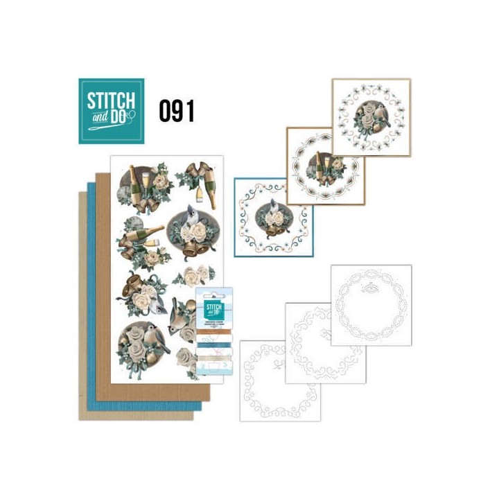 (STDO091)Stitch and Do 91 -  Christmas Wishes
