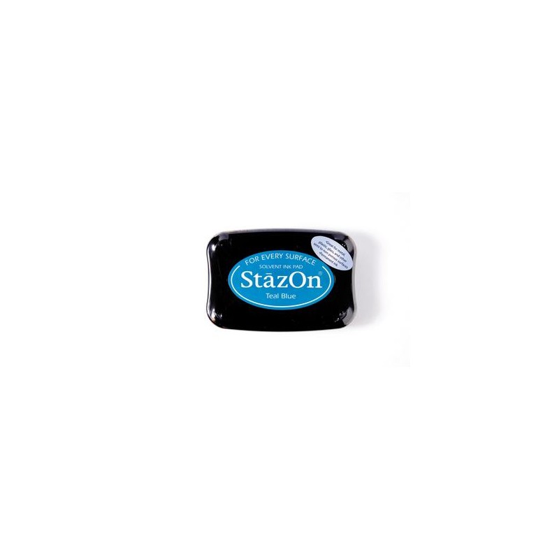 (SZ-000-063)Tampon encreur StazOn teal blue