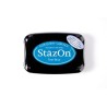 (SZ-000-063)Stamp ink StazOn teal blue