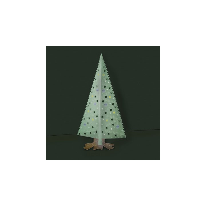 (TP3508E)PCA® EasyEmboss Christmas Tree 3D - 3