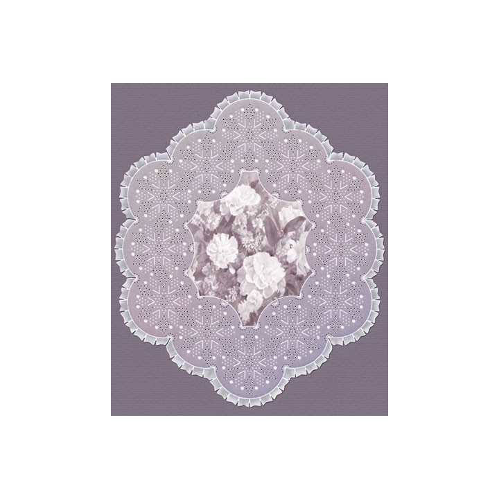 (TP3512E)PCA® EasyEmboss Ruffled Starry Frame W/Fine Triangle Tools
