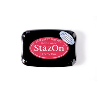 Stempel inkt StazOn cherry pink