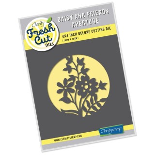 (ACC-DI-30663-44)Clarity FRESH CUT DIE DAISY & FRIENDS APERTURE