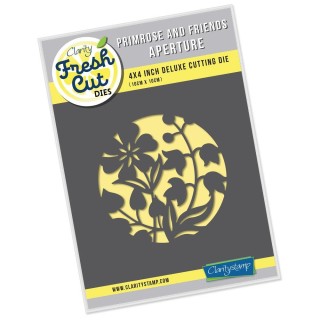 (ACC-DI-30660-44)Clarity FRESH CUT DIE PRIMROSE & FRIENDS APERTURE