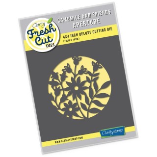 (ACC-DI-30665-44)Clarity FRESH CUT DIE CAMOMILE & FRIENDS APERTURE
