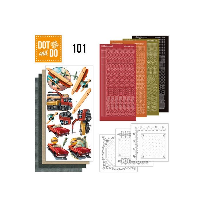 (DODO101)Dot and Do 101 - Vintage Vehicles
