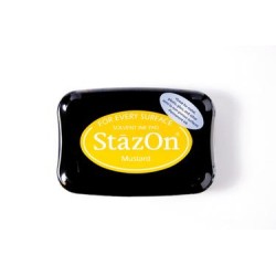 Stempel Tinte StazOn mustard
