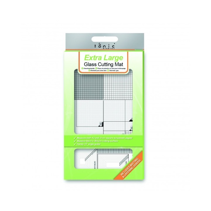 (352E)Tonic Studios Tools - Glass cutting mat (60,0x36,5cm) A3