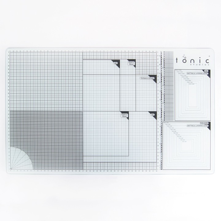 (352E)Tonic Studios Tools - Glass cutting mat (60,0x36,5cm) A3