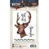 (STAMPWT302)Studio light Stamps Winter Trails nr.302