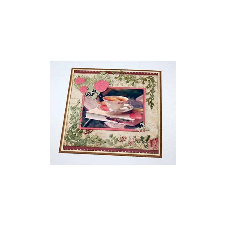 (6002/1125)Cutting, Embossing & Debossing Rose Heart