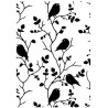 (HSF027)Embossing Folder Tree with birds