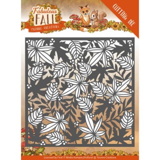 (YCD10147)Dies - Yvonne Creations - Fabulous Fall - Autumn Frame