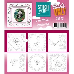 (COSTDO10042)Stitch & Do - Cards only - Set 42