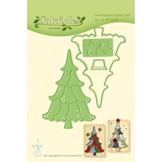 (45.5428)Lea'bilitie Cutting/Emb Patch die Christmas tree