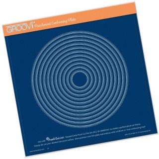 (GRO-CH-41069-15)Groovi Plate A4 NESTED CIRCLE PICOT CUT