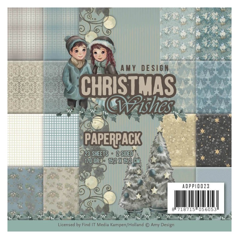 (ADPP10023)Paperpack - Amy Design - Christmas Wishes