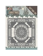 (ADD10148)Dies - Amy Design - Christmas Wishes - Twelve O'clock frame