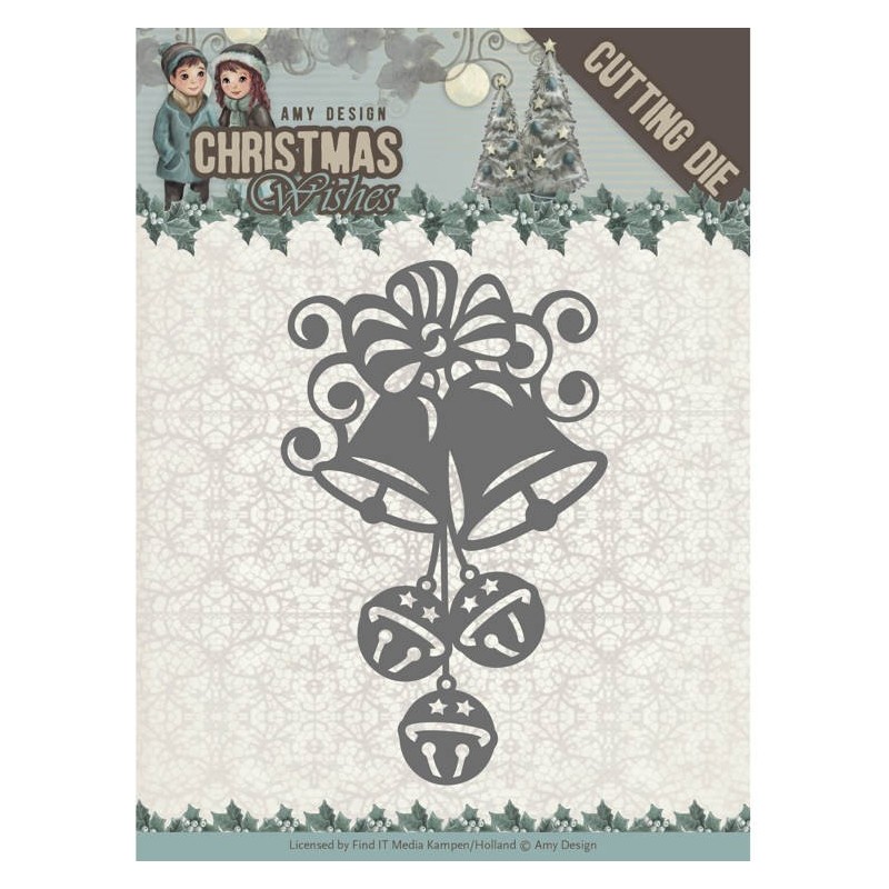 (ADD101151)Dies - Amy Design - Christmas Wishes - Christmas Bells