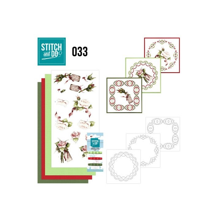 (STDO033)Stitch and Do 33 - Roses