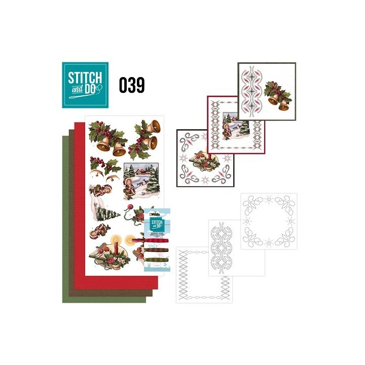(STDO039)Stitch and Do 39 - Christmas Greetings