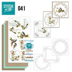 (STDO041)Stitch and Do 41 - Kerstvogeltjes