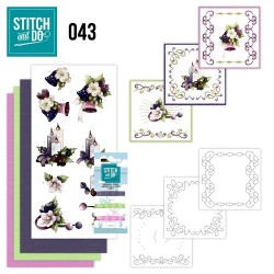 (STDO043)Stitch and Do 43 - Purple Colored Christmas