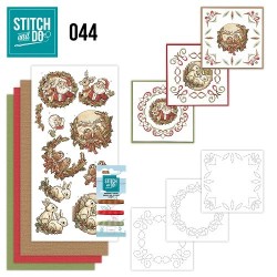 (STDO044)Stitch and Do 44 - Holly Jolly mix