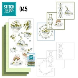 (STDO045)Stitch and Do 45 - Winterflowers