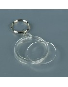 Pendentif en plastique rond