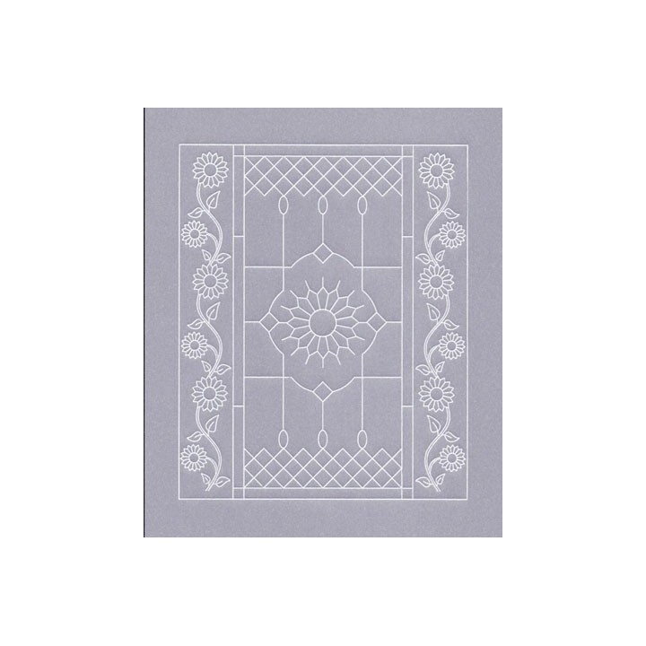 (TP3518E)PCA® - EasyEmboss Sunflower Window