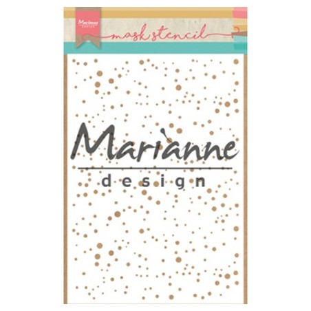 (PS8012)Marianne Design Mask Stencils Snow flakes