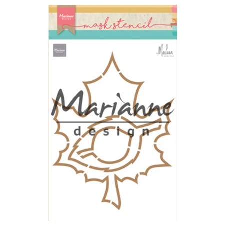 (PS8014)Marianne Design Craft stencil: Autumn leaves by Marleen