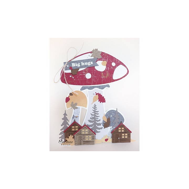(CS1011)Clear stamp Hugs UK