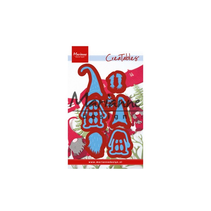 (LR0554)Creatables stencil Tomte gnome
