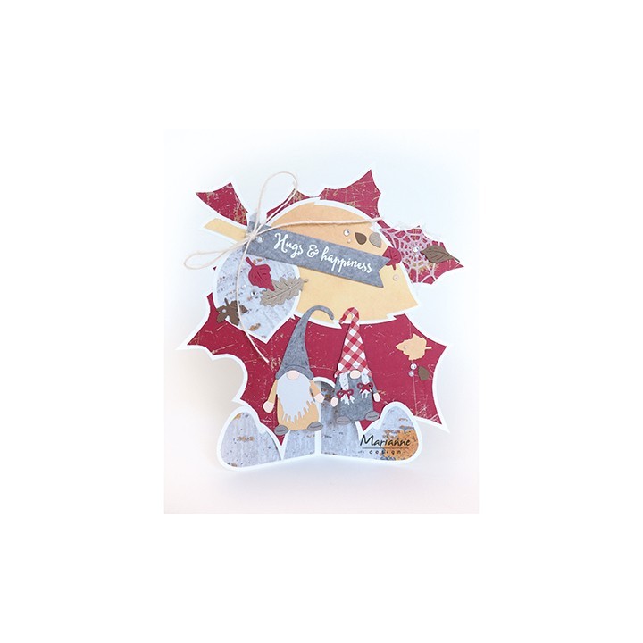 (LR0554)Creatables stencil Tomte gnome