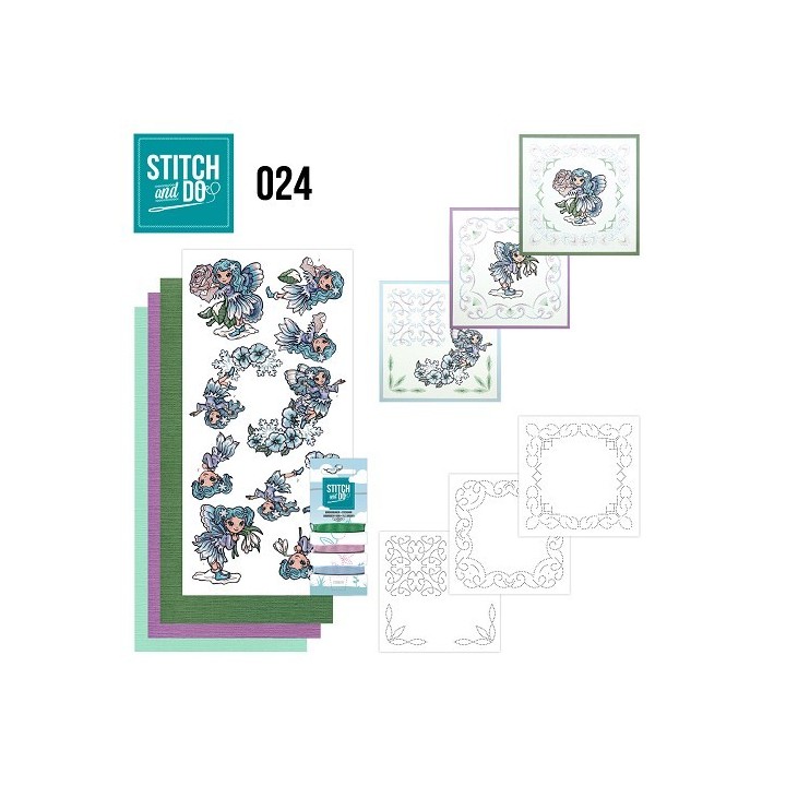 (STDO024)Stitch and Do 24 - Fairies