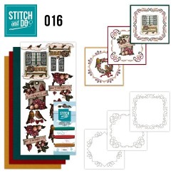 (STDO016)Stitch and Do 16 - Brocante kerst