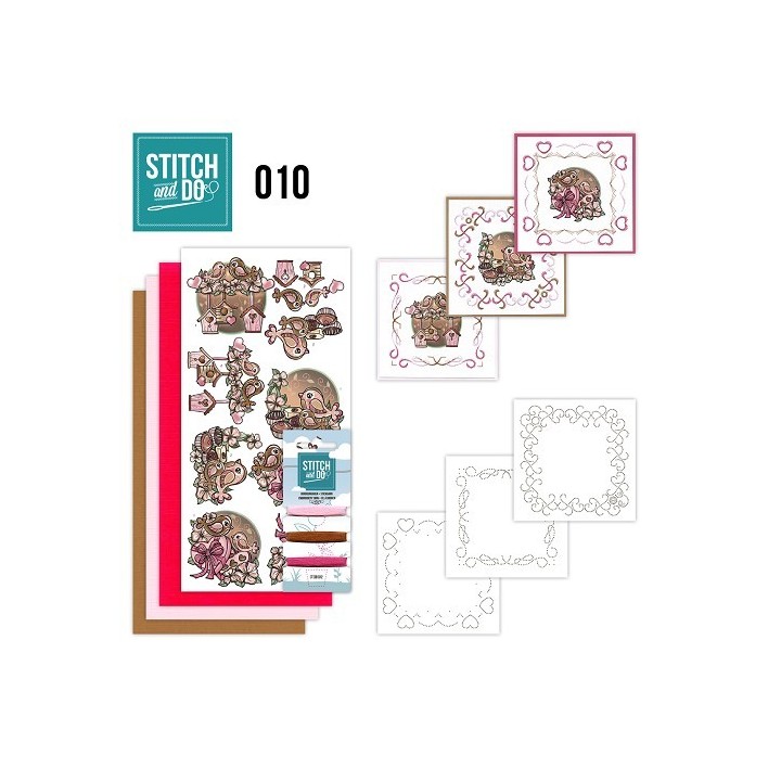 (STDO010)Stitch and Do 10 - Moederdag