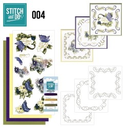 (STDO004)Stitch and Do 4 - Voorjaarsbloemen