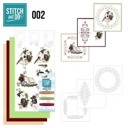 (STDO002)Stitch and Do 2 - Vogelhuisje