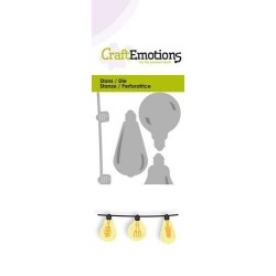 (115633/0230)CraftEmotions Die - hip chain lightbulbs
