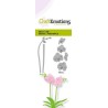 (115633/0231)CraftEmotions Die - orchid with long stem