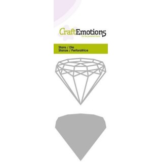 (115633/0236)CraftEmotions Die - wire shape diamand
